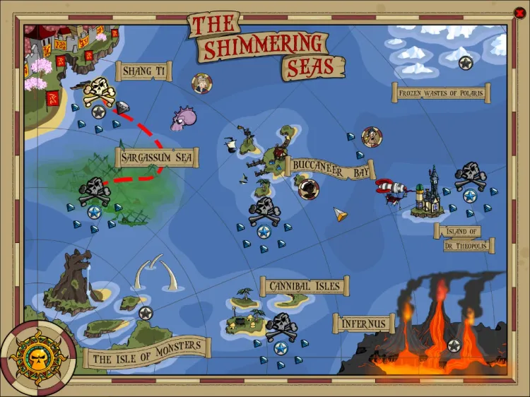 Скриншот Zombie Pirates — 1