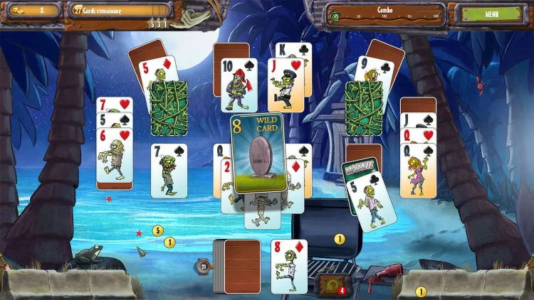Скриншот Zombie Solitaire 2 Chapter 1 — 1
