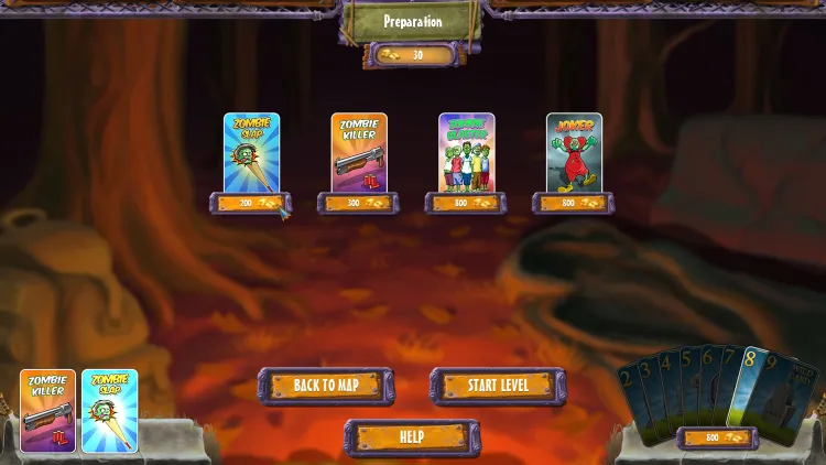 Скриншот Zombie Solitaire 2 Chapter 1 — 2