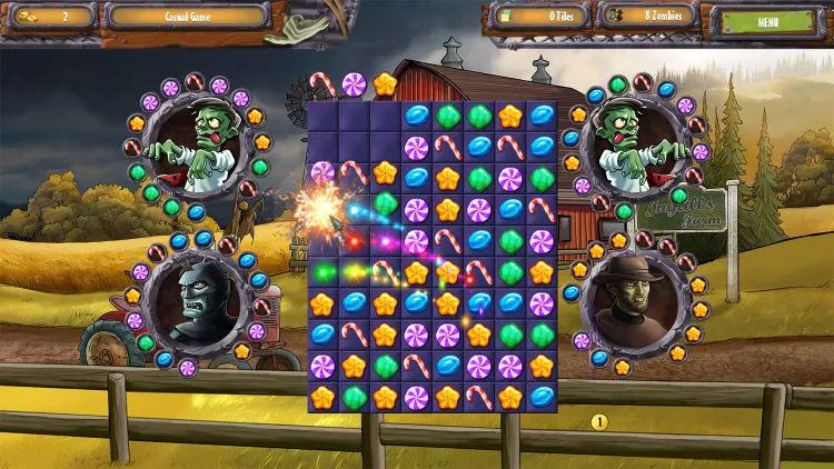 Скриншот Zombie Solitaire 2 Chapter 1 — 3