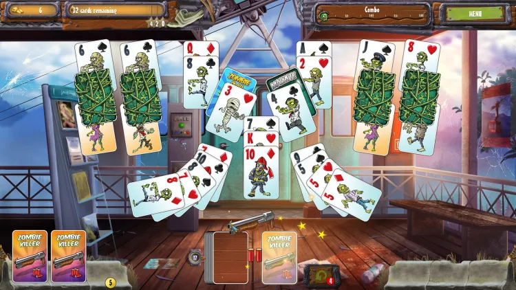 Скриншот Zombie Solitaire 2 Chapter 2 — 1