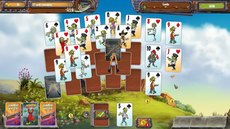 Скриншот Zombie Solitaire 2 Chapter 2 — 4