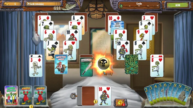 Скриншот Zombie Solitaire 2 Chapter 3 — 5