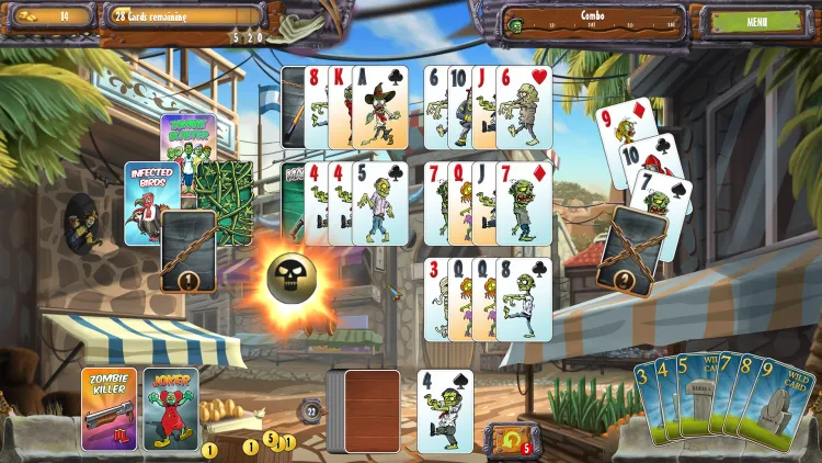 Скриншот Zombie Solitaire 2 Chapter 3 — 8