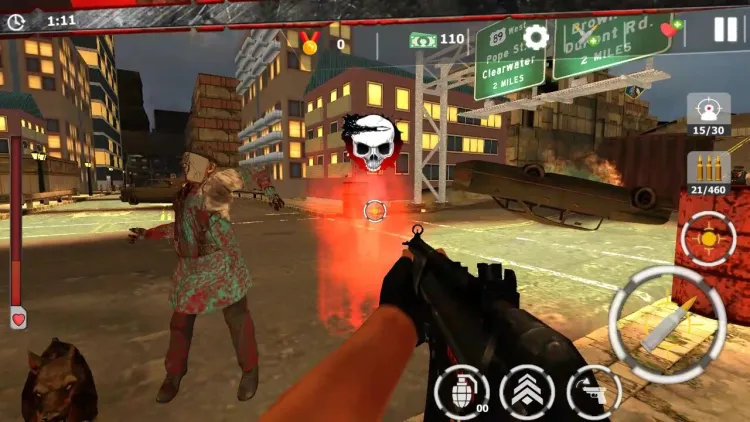 Скриншот Zombie Survivor: Undead City Attack (HapGames) — 2