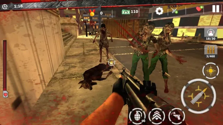 Скриншот Zombie Survivor: Undead City Attack (HapGames) — 3
