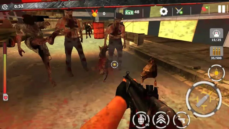 Скриншот Zombie Survivor: Undead City Attack (HapGames) — 4