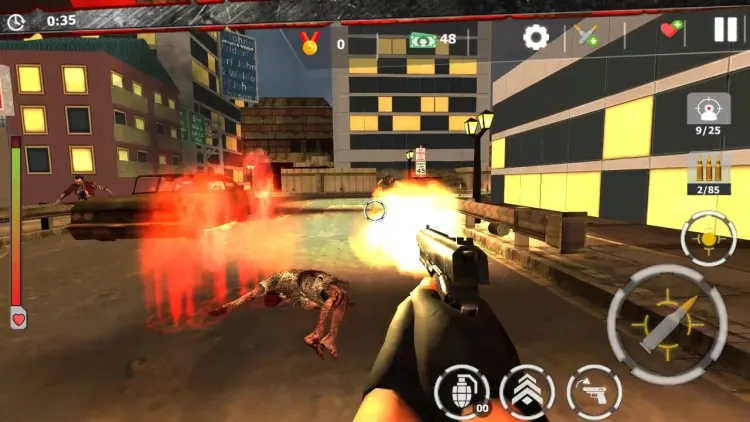 Скриншот Zombie Survivor: Undead City Attack (HapGames) — 5