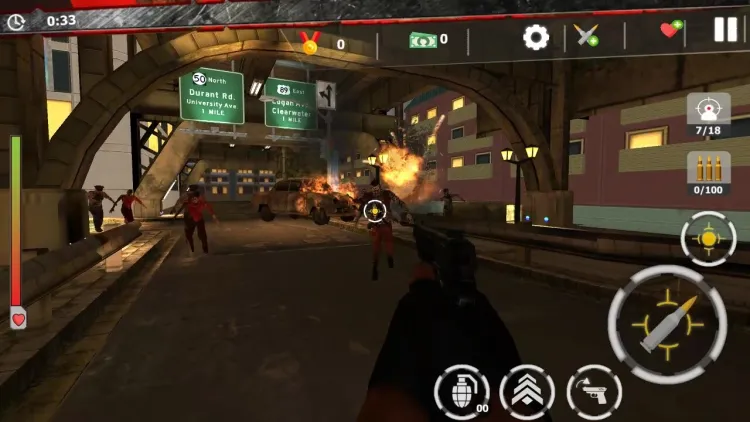 Скриншот Zombie Survivor: Undead City Attack (HapGames) — 7