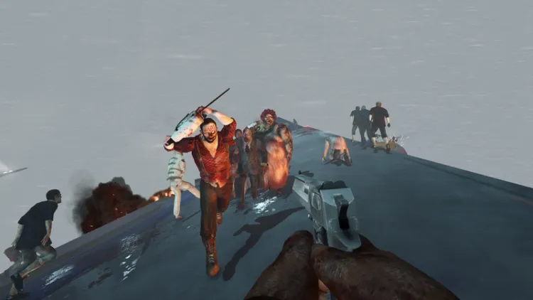 Скриншот Zombies on a Plane Deluxe Edition — 1