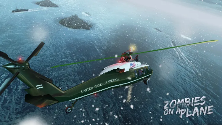 Скриншот Zombies on a Plane - Helicopter DLC — 9