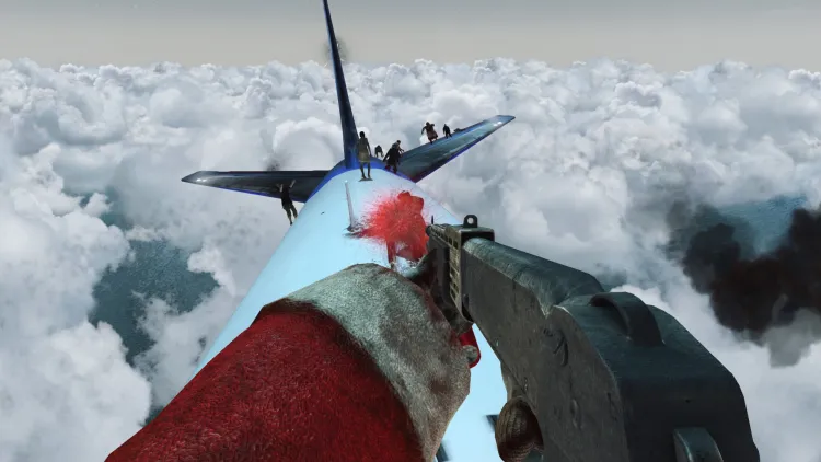 Скриншот Zombies on a Plane - Santa DLC — 2