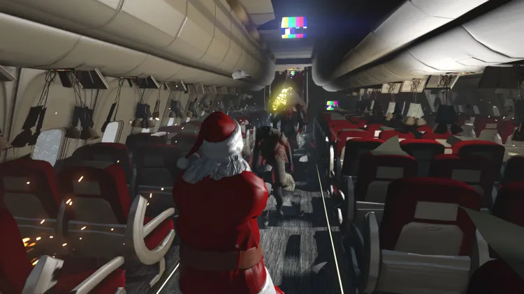Скриншот Zombies on a Plane - Santa DLC — 5