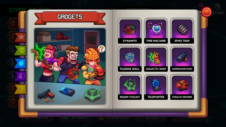 Скриншот Zombo Buster Advance — 1