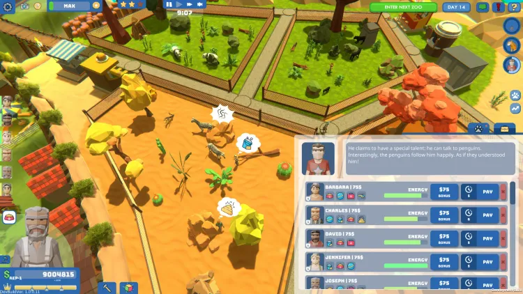 Скриншот ZooKeeper — 3
