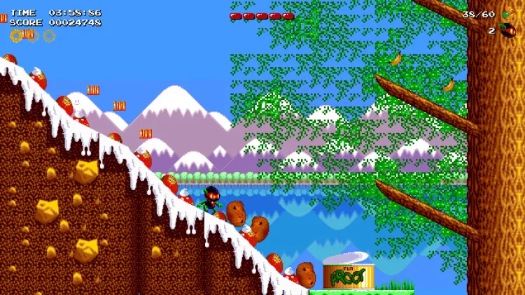 Скриншот Zool Redimensioned — 2