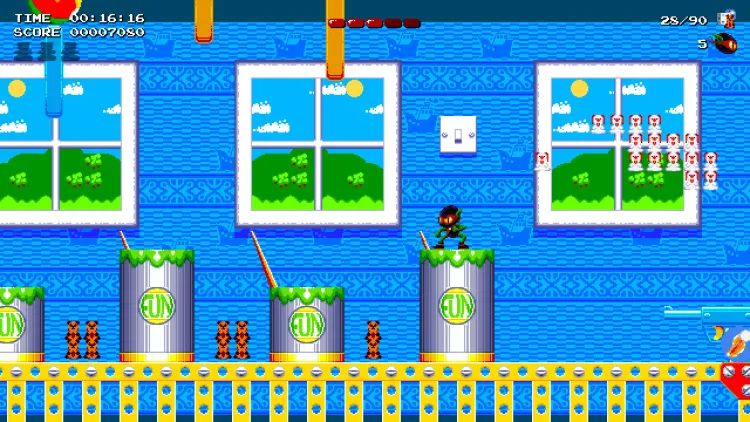 Скриншот Zool Redimensioned — 7