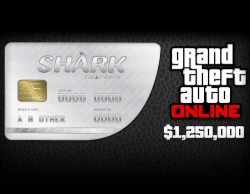 Grand Theft Auto Online: Great White Shark Cash Card (1,250,000$) (Rockstar Games Launcher)
