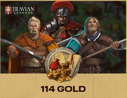 Игровая валюта Travian Legends: 114 Gold [Цифровая версия]