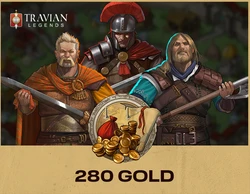 Игровая валюта Travian Legends: 280 Gold [Цифровая версия]