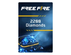 Игровая валюта Free Fire: 2200 Diamonds [Цифровая версия]