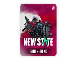 Игровая валюта New State Mobile 1500+80 NC [Цифровая версия]