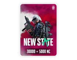 Игровая валюта New State Mobile 30000+5000 NC [Цифровая версия]