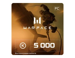Игровая валюта Warface Кредиты 5000