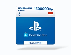 Карта оплаты PlayStation Store 1500000 IDR Indonesia [Цифровая версия]