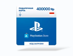 Карта оплаты PlayStation Store 400000 IDR Indonesia [Цифровая версия]