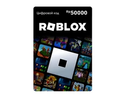 Карта оплаты Roblox 50000 IDR Indonesia [Цифровая версия]