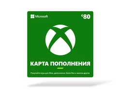 Карта оплаты Xbox 80 EUR [Цифровая версия] (EU)