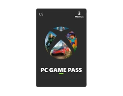 Карта оплаты Xbox Game Pass для ПК на 3 месяца [Цифровая версия] (US)