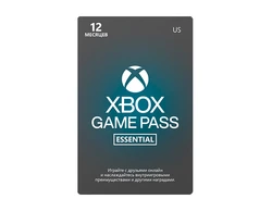 Карта оплаты Xbox Game Pass Essentials на 12 месяцев [Цифровая версия] (US)