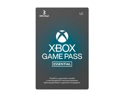 Карта оплаты Xbox Game Pass Essentials на 3 месяца [Цифровая версия] (US)