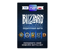 Карта пополнения баланса Battle net 250 PLN (PL) [Цифровая версия]