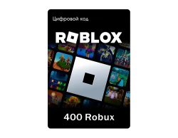 Карта пополнения Roblox: 400 robux [Цифровая версия]