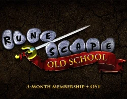 Old School RuneScape 3-Month Membership + OST DLC