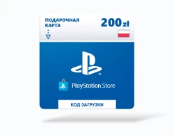 Playstation Store пополнение бумажника: Карта оплаты 200 zl Poland [Цифровая версия]