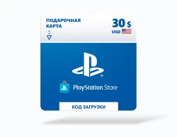 Playstation Store пополнение бумажника: Карта оплаты 30 USD USA [Цифровая версия]