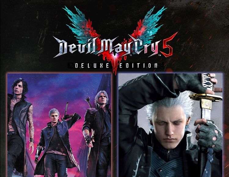 Купить игру стим Devil May Cry 5 Deluxe + Vergil