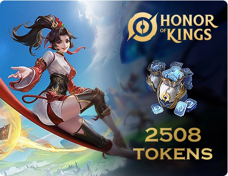 Игровая валюта Honor of Kings 2508 Tokens [Цифровая версия]