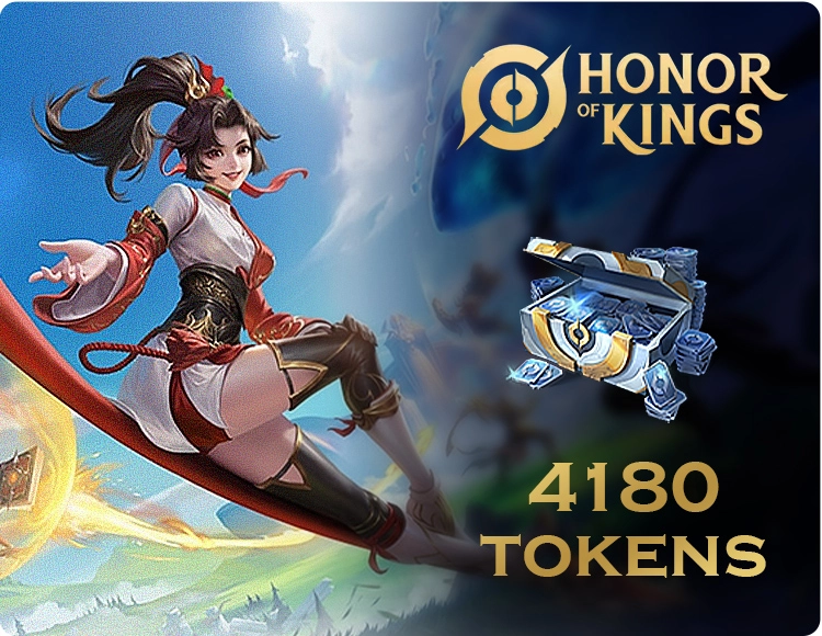 Игровая валюта Honor of Kings 4180 Tokens [Цифровая версия]
