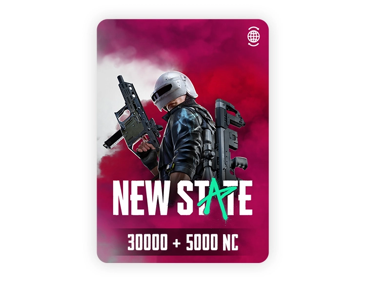 Игровая валюта New State Mobile 30000+5000 NC [Цифровая версия]