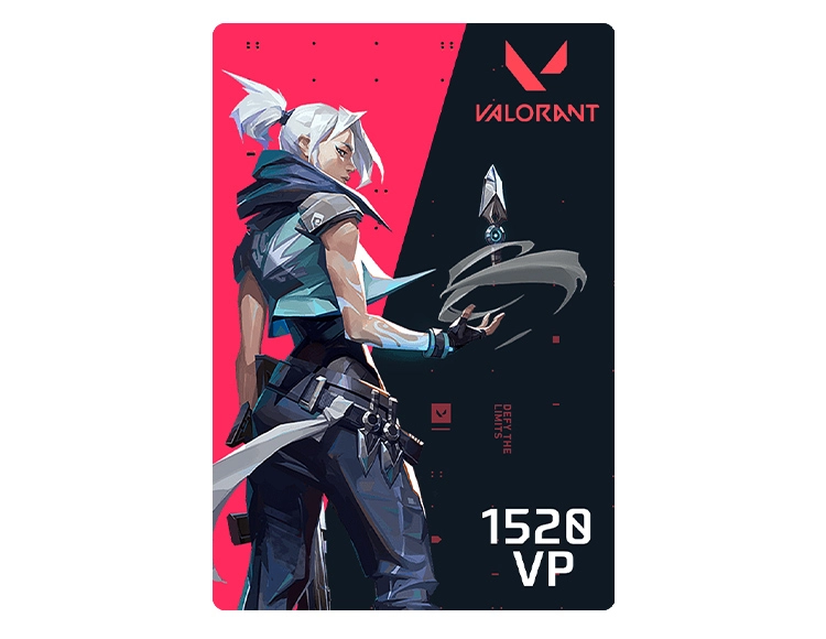 Игровая валюта Valorant: 1520 VP [Цифровая версия]