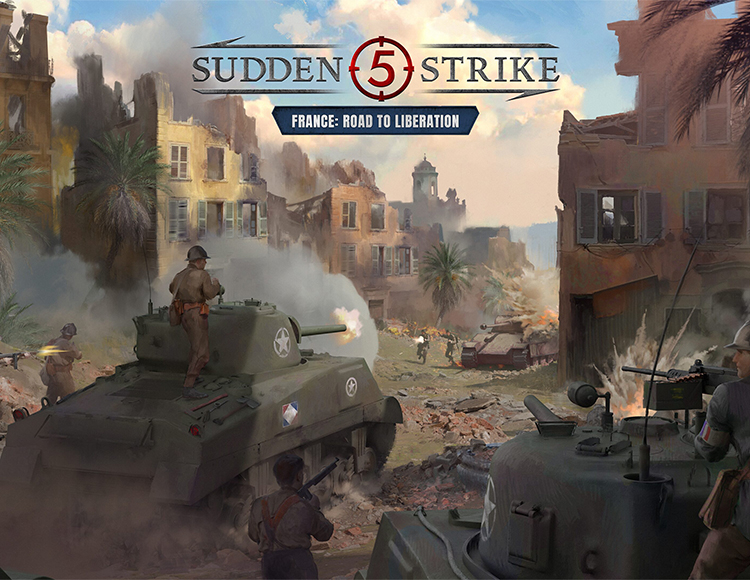 Купить игру стим Sudden Strike 5 - France: Road to Liberation DLC