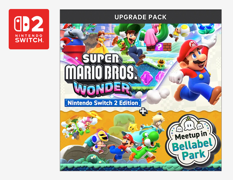 Super Mario Bros. Wonder – Nintendo Switch 2 Edition + Meetup in Bellabel Park Upgrade Pack (Nintendo Switch 2 - Цифровая версия) (EU)